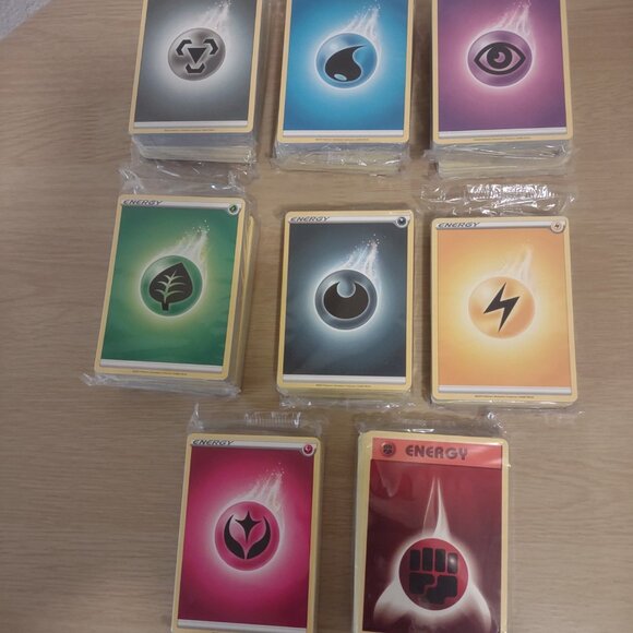 12 Unopened Pokemon Energy Packs - Picture 1 of 3